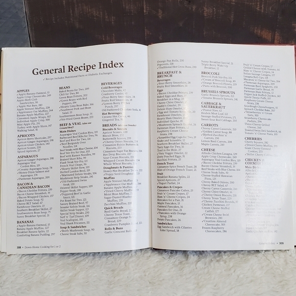 TASTE of Home Down Home Cooking For One Or Two Hardcover Cookbook 400+ Recipes - Picture 9 of 9